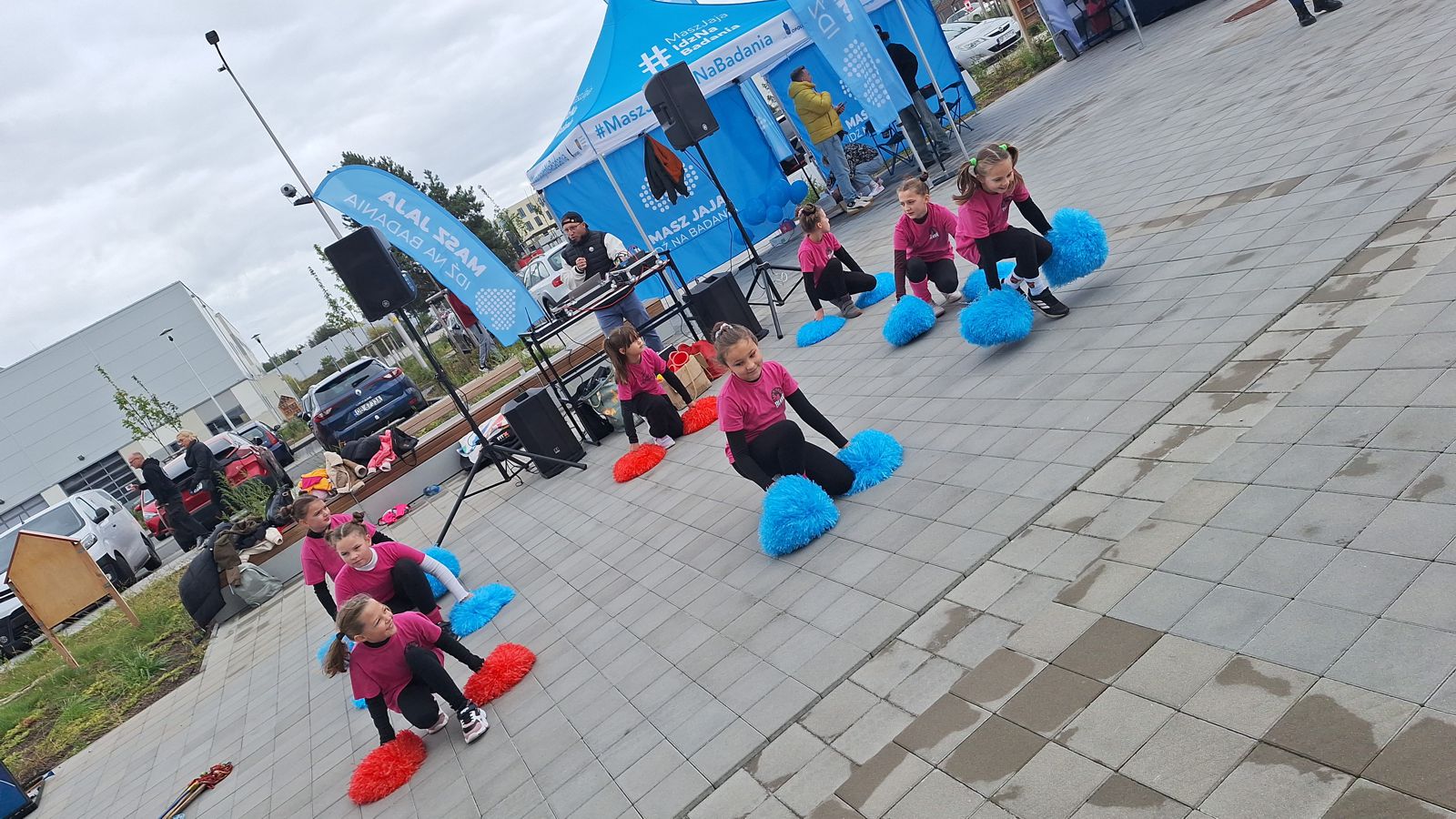 Grupa taneczna nastolatek